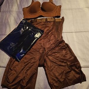 Shapellx Women's Underwire Push-up Bra / Butt Lifting Silksulpt Highwaist Shorts